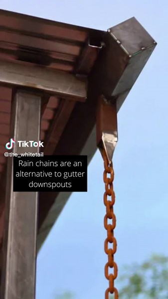 Embracing Rain with Rain Chains: Exterior Design Inspiration