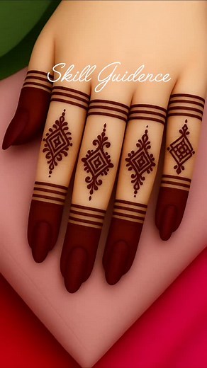 222K views · 32K reactions | Elegant aur trendy finger mehndi ka ye...