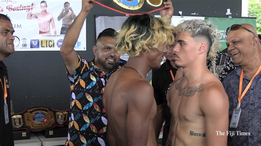 176K views · 2.2K reactions | #FijiTimesSports | Fiji lightweight boxer Mohammed Ali who replaces Jese Ravudi will fight for the NZPBC Welterweight Title against New Zealand’s Sonny Moroni in the Stratum Construction Zeg Kings Boxing Promotion this Saturday. The two met face to face in the weigh in at Ratu Sukuna Park this afternoon.  JO RAVULA | The Fiji Times | Facebook