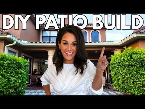 Before & After: Outdoor DIY Patio on a Budget!