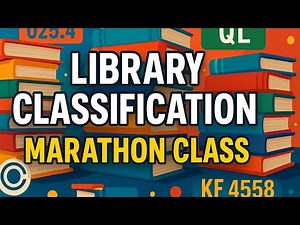 Library Classification Full Course | BLIS, MLIS, UGC NET, Govt Librarian Exams