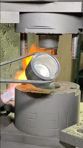Hot Soft Aluminum Forging | Gentle Hammering ASMR So Satisfying