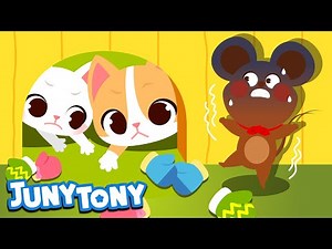Three Little Kittens | Nursery Rhymes for Kids | Mother Goose Songs | JunyTony Songs for Children