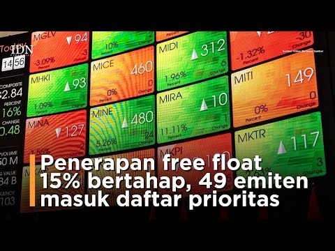 Penerapan free float 15% bertahap, 49 emiten masuk daftar prioritas