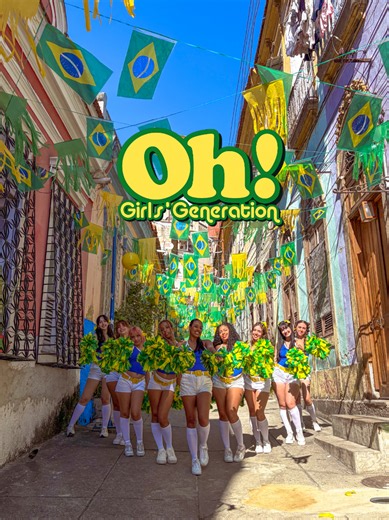 AURORA com Girl's generations - Oh! em clima de Copa do Mundo 🇧🇷✨️⚽️ #snsd #girlsgeneration #kpopcover #copadomundo #brasil