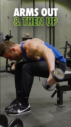 Bent Over Dumbbell Reverse Fly (Rear Delt Workout!)