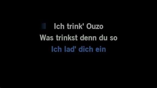 Karaoke Ouzo - Vincent Gross - CDG, MP4, KFN - Karaoke Version