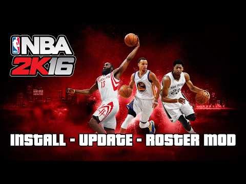 NBA 2K16 Install and Roster Update Tutorial (SteamRip Version) (READ THE DESCRIPTION)