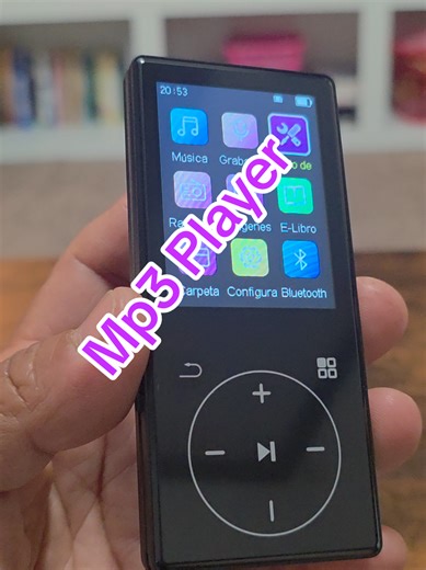 High-Quality Bluetooth MP3 Player with FM Radio