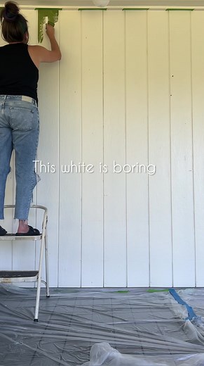 Transform Your Patio with Stylish Painted Stripes