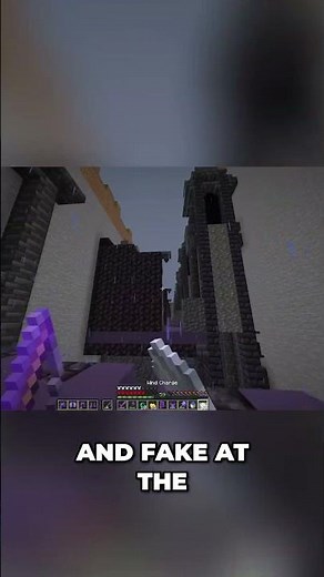 Minecraft's Corrupting Farlands: Nether-like Descent & Maze Chase! #shorts