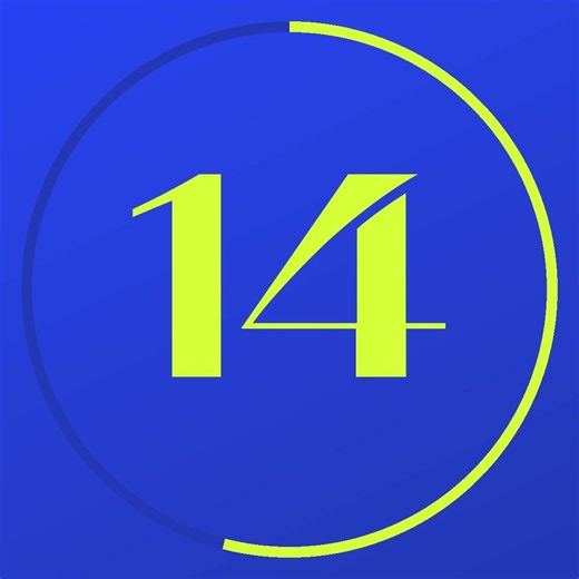 ❤️ 1 to 25 Graphic Count Counting Timer with Sound Effects | 25 Second Countdown | #shorts