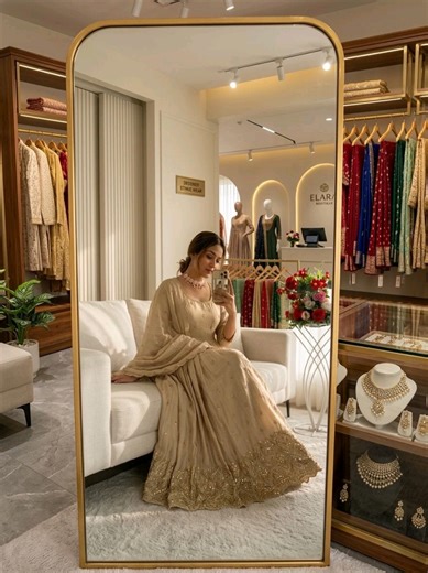 👀👀*Launching New Design Trending Cinon Silk*Gwon&Pent&dupatta* *Reddy To Wear Look Design* 🚨*RATE :30£ free shipping 🩱*Gwon Fabric*🩱: Pure *Cinon Silk* With Embroidery 5mm Sequences Work With *Real Mirror🪞 Hend-Work*With(*Attech Ped*) With Full-Sleeves *Gwon Inner* :Micro Cotton *Gwon Length*: 52-54 Ince *Gwon Size* : *M(38) L(40) XL(42) XXL(44)* *(Full Stitched )* 👖*Pent Fabric*👖: Pure Micro Cotton With Elastic 👖*Pent Length*: 39-40 Inch *(Fully Stitched)* 🧣*Dupatta Fabric*🧣:Pure *Ci