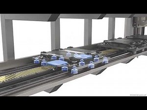 Linear guide systems | Technical 3D Animation | Automated EV Battery Manufacturing (4K)