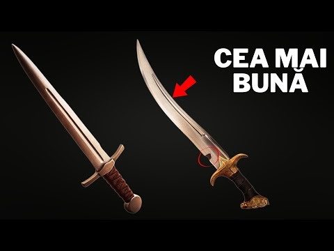 Why are swords from Europe and the Middle East so different?