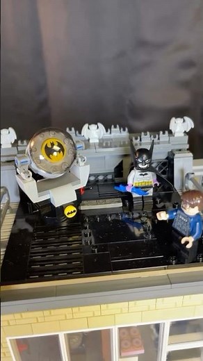 Lego GCPD Batman MOC #legophotography #legobatman #batman #arkhamknight #gotham