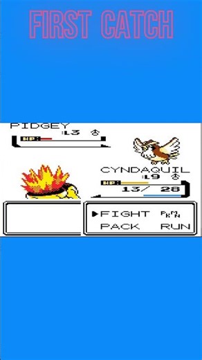 First catch #pokemon