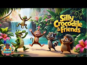 Silly Crocodile and Friends | Nursery Rhymes & KidsSongs | KidoUni