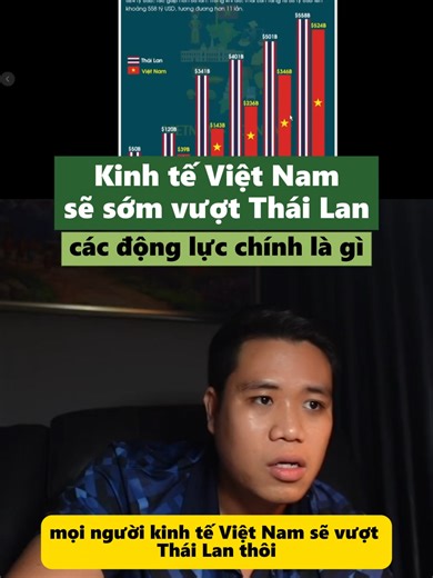 Kinh tế Việt Nam sẽ vượt Thái Lan trong vài năm tới