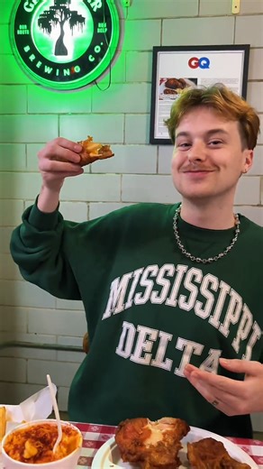 Looking to try a new hunger hack at Gus's? Yeah, it works. 😏🔥 Don’t knock it ‘til you try it. What are your hunger hacks?🍗🍟🧀 #HungerHacks #FriedChicken #HotFood | Gus's World Famous Fried Chicken, Houston, Texas