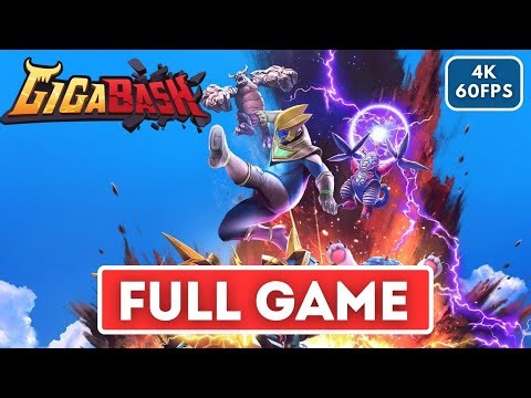 GIGABASH Gameplay Walkthrough FULL GAME (4K 60FPS) No Commentary