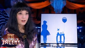 This magician manipulates shadows for the most enchanting audition yet! | Asia's Got Talent
