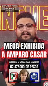 Young man gave a massive dressing down to the shameless Maria Amparo Casar!