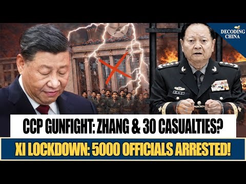 Military Rebellion Erupts! CCP Locks Down Theater Commands & Families – 5,000 Arrested!
