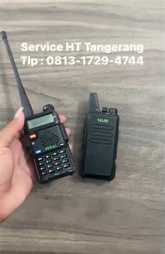 Service HT WLN Mic tidak Jalan