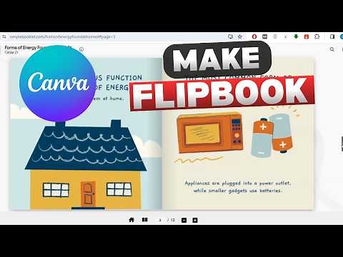 How To Make A Flipbook In Canva