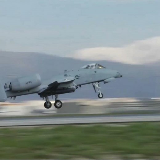 A-10 Warthog Close Air Support in action #military #aviation #fighterjet