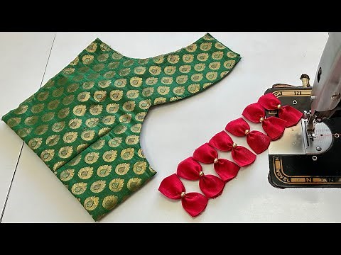 Blouse Designs | Blouse Gale Ki Design | Cutting And Stitching Back Neck Blouse Design | Blouse Neck