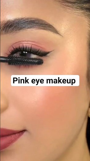 Soft Pink Eye Makeup ✨ Easy & Pretty Look for Any Occasion#shortsviral #shorts#eyemakeuptutorial
