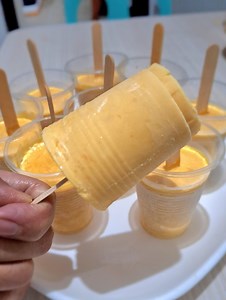 9.9M views · 232K reactions | Easy cheesy mango popsicle sobrang sarap #desserts #sweet #mango #icecream #popsicle #trendingvideo #virals #Hapagkainan #highlights @followers @everyone | Hapag Kainan | Facebook