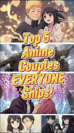 Are These the Top 5 Anime Couples Everyone Ships? 💖🔥