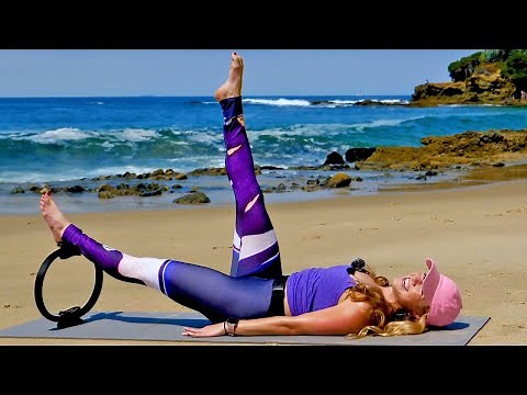 30 Min Pilates Workout with Ring | Strengthen Abs Glute & More