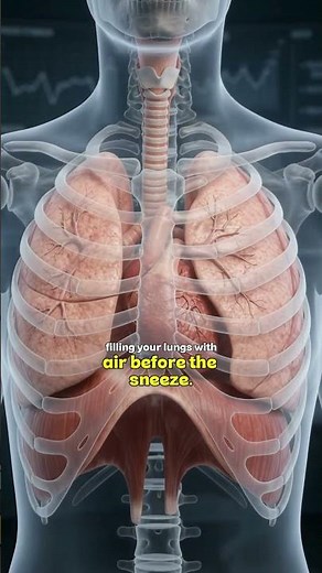 Why Do We Sneeze? 🤧🧠 #facts #humananatomy