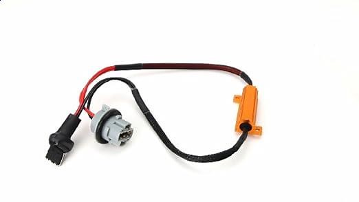 iJDMTOY (2) Hyper Flash Fix Error Free Wiring Adapters Compatible With 7440 992A T20 LED Turn Signal