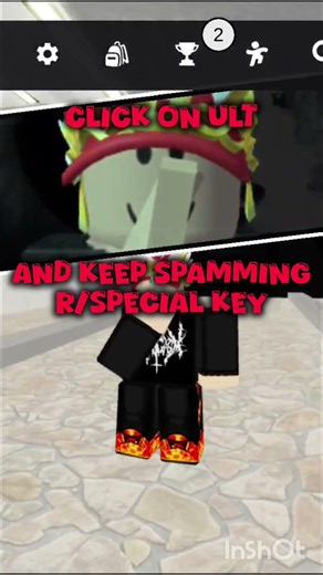 Tutorial for jjs gojo domain#roblox #jjs#gaming#viral