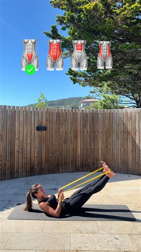 Ejercicios de Pilates con Banda para Core y Abs: Rutina Completa