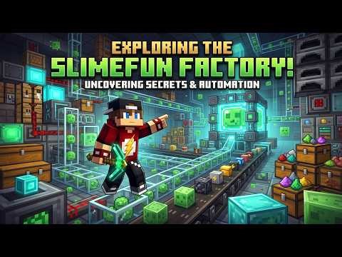 Perjalanan Namatin Fitur Pabrik Slimefun Infinity & Supreme! Part 7 #ytshorts