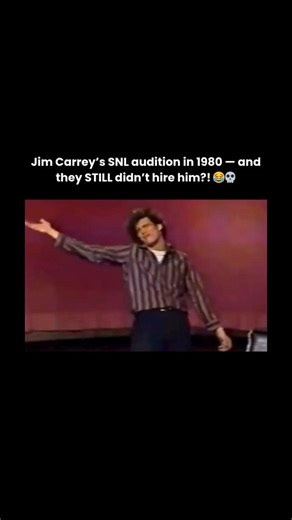 Celebrity Star on Instagram: "In 1980, a young and relatively unknown Jim Carrey auditioned for Saturday Night Live (SNL) — long before he became one of Hollywood’s most iconic comedians. Despite showcasing his incredible range of impressions, sharp wit, and unmatched physical comedy, Carrey surprisingly didn’t make the final cut for the cast. Over time, his SNL audition tape has become a piece of comedy history, often revisited by fans and critics who consider it one of the show’s biggest misse