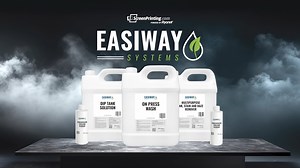 Easiway Reclaim Chemistry is here!! The Easiway line of screen printing chemistry will get the job done faster, more efficiently, & will cost you a fraction of the typical cost per screen. Available now on our website! Give us a chat, call, or email if you need assistance to determine the best product for your shop! https://www.screenprinting.com/ | Ryonet