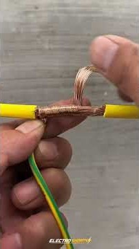 Great rules for precise cable jointing setup.⚡ #electrician #diy