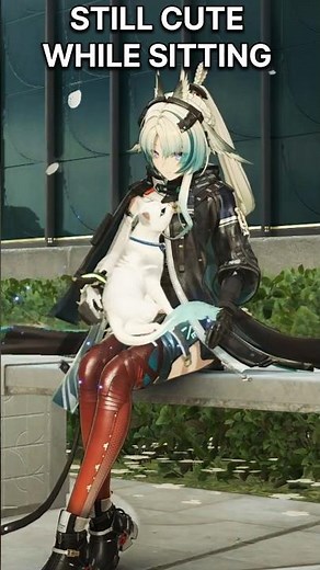 Her Idle is Even Cuter While Sitting | Arknights: Endfield 1.4 #shorts #Endfield #gacha #gachagames