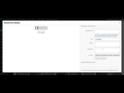 Uploading Media, Alt Text, and File URL | Design Interventions