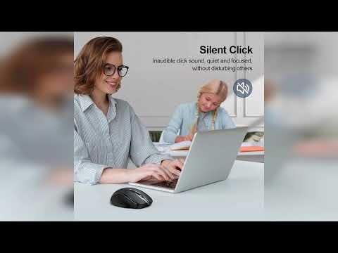 Review: TECKNET Wireless Mouse Rechargeable, 2.4G USB-A Silent Mouse, Quiet Click, 6 Adjustabl...