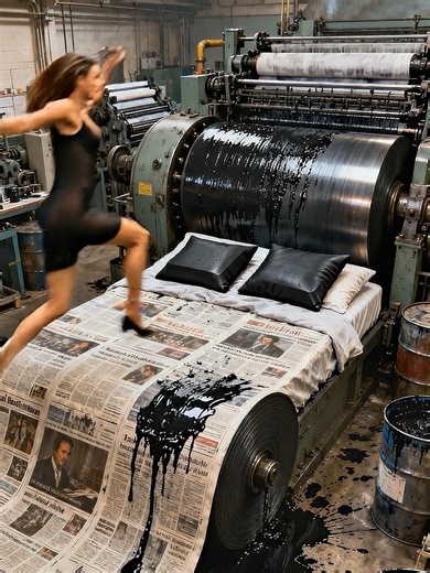 Sensory bliss in every dream. 🎧🎞️✨ Which ASMR sanctuary would you sink into: the liquid film pool, the deep audio abyss, or the glowing cinema bed? #ASMR #DreamBed #OddlySatisfying #SurrealArt #SleepVibes