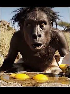 A Prehistoric Man Met a Mermaid… Their Love Changed Everything #shorts #mermaid #caveman