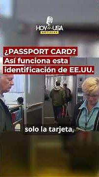 Are you familiar with the US Passport Card? I'll explain how it works and its benefits.
